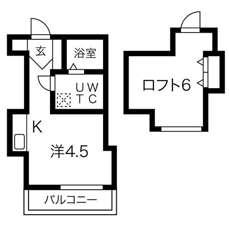 江坂駅 徒歩15分 9階の物件間取画像